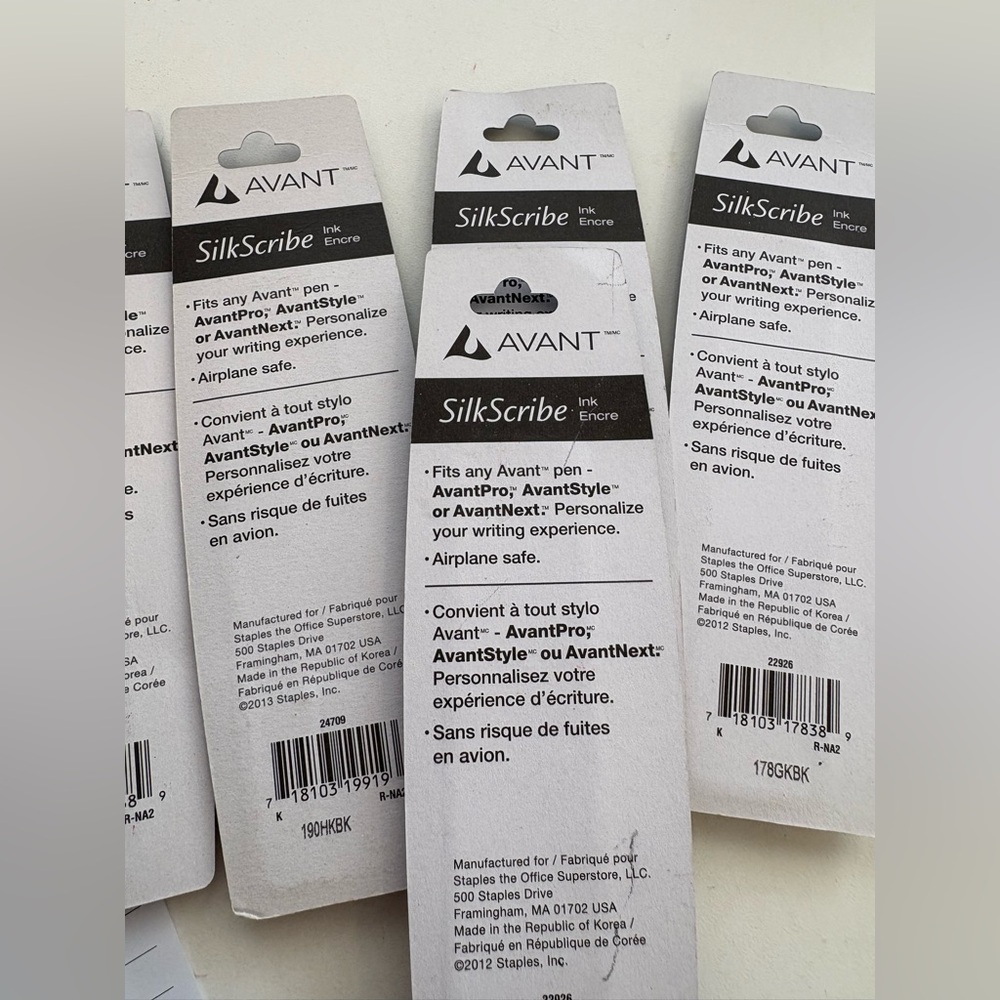 AvantPro pens and refills, gel and Silk Scribe - Picture 6 of 11